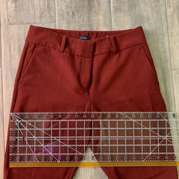Ann Taylor Brick Red Trouser - Picture 5 of 5